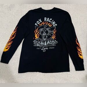 Fox Racing First Light Society "Torrero Drirelease" Men's Long Sleeve Shirt Size